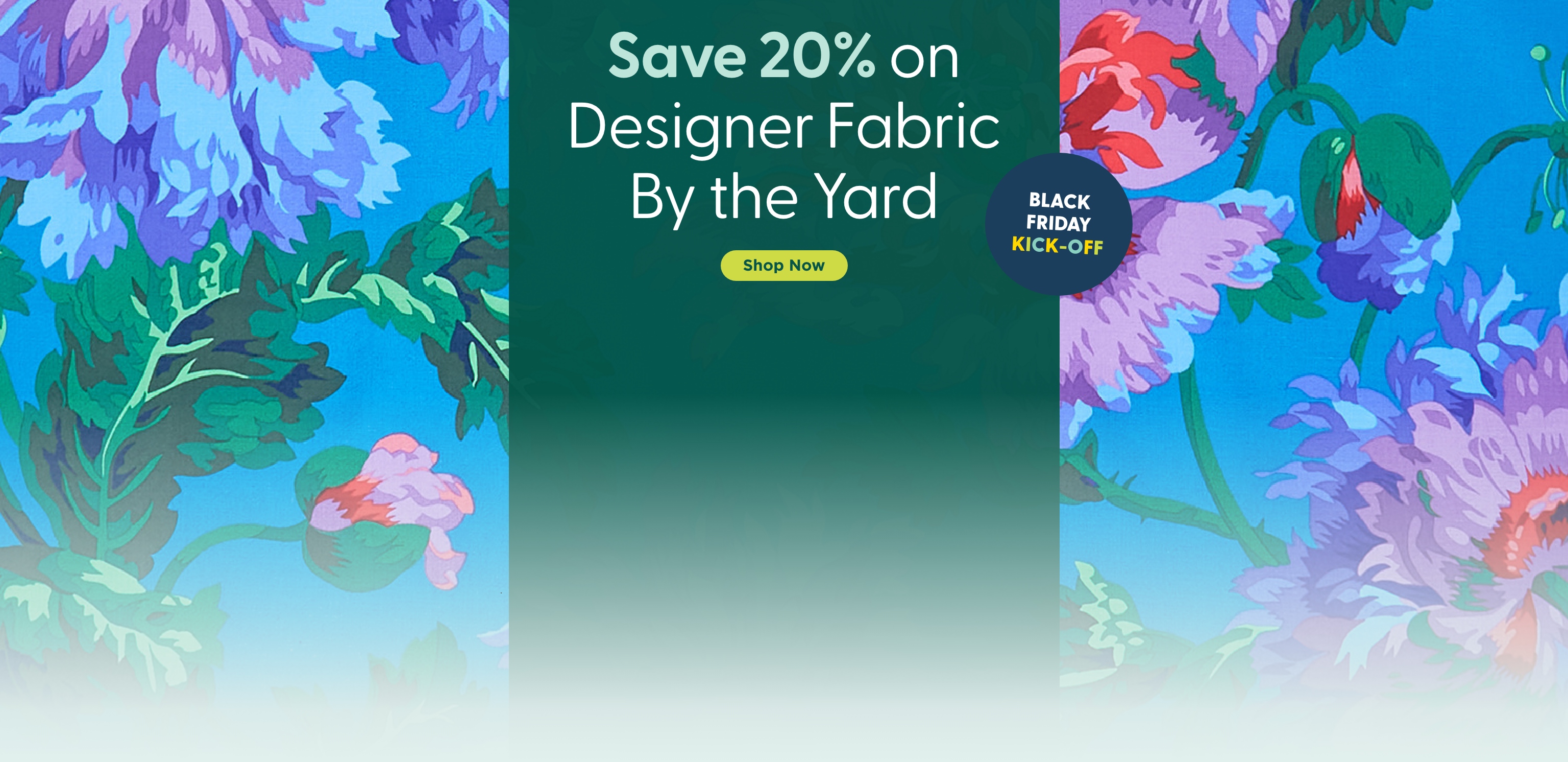 Designer Fabric by the Yard Sale
