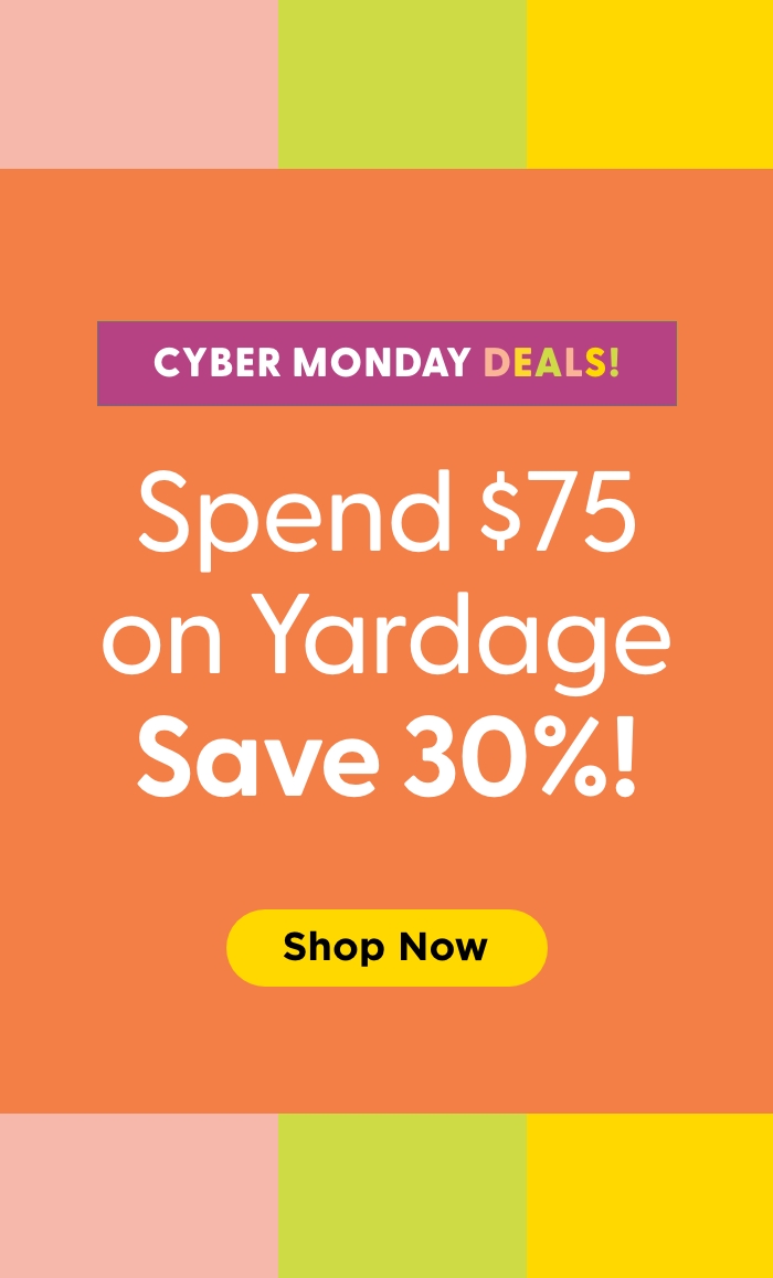 Fabric by the Yard Sale