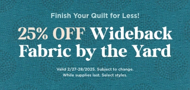 Wideback Fabric Sale