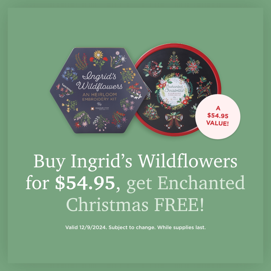 Buy Ingrid's Wildflowers, Get Enchanted Christmas Free!