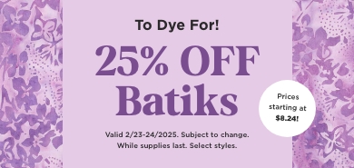 Batiks Sale