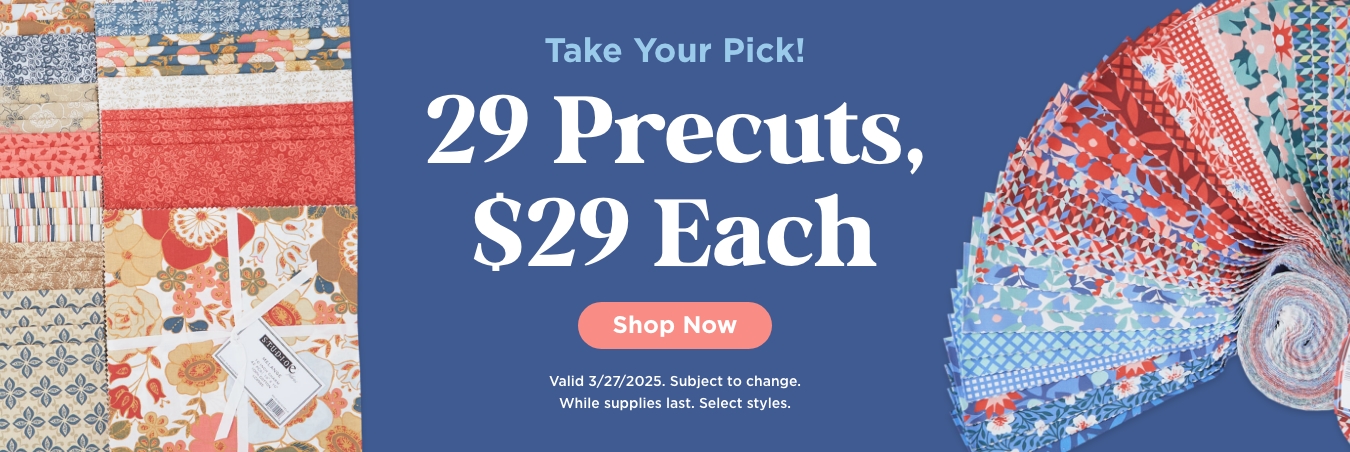 29 PRecuts $29 Each