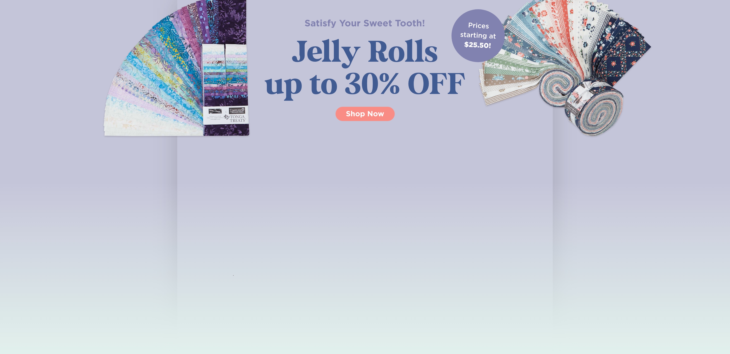 Select Jelly Rolls Sale