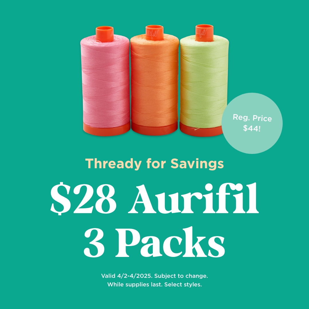 $28 Aurifil 3 Packs