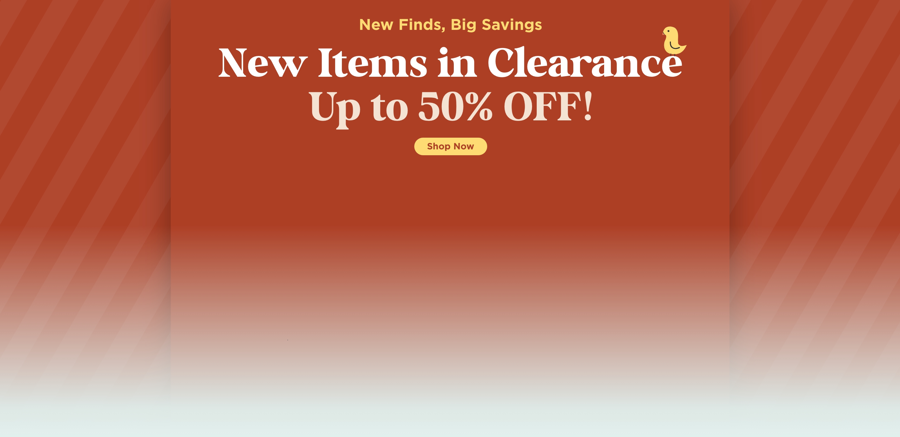 New Items Added to the Clearance Bin