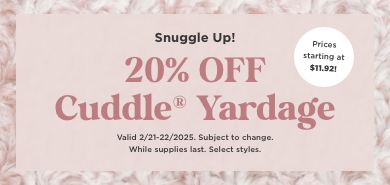 Cuddle Sale
