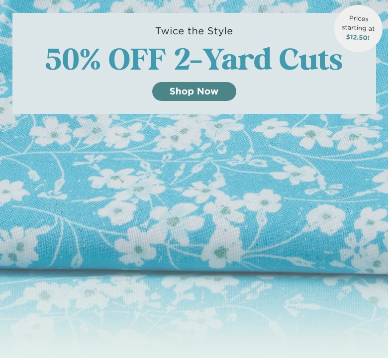 2 Yard Cut Sale