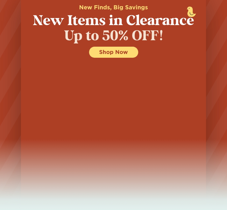 New Items Added to the Clearance Bin