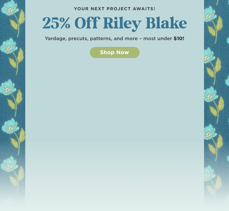 Riley Blake Fabric Sale