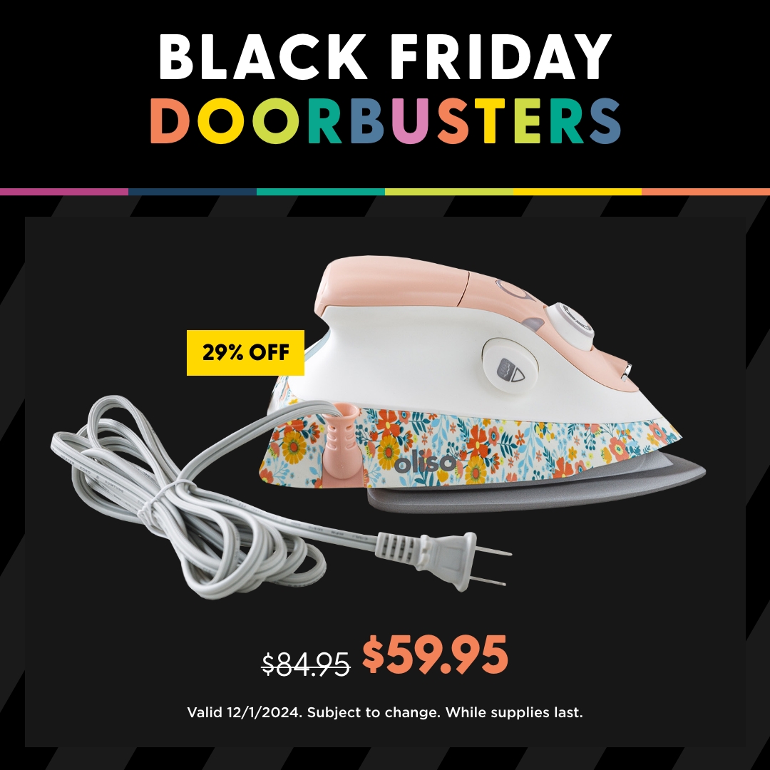 Doorbusters: Missouri Star + Oliso M3Pro Mini Iron