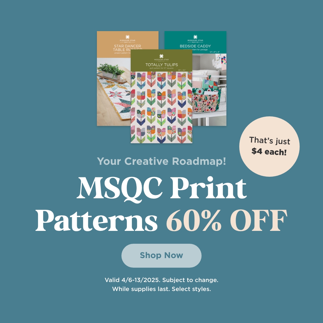 MSQC Print Patterns 60% Off