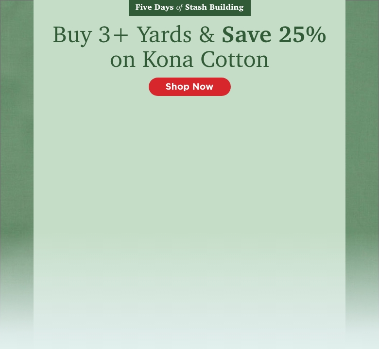 Kona Fabric by the Yard Sale
