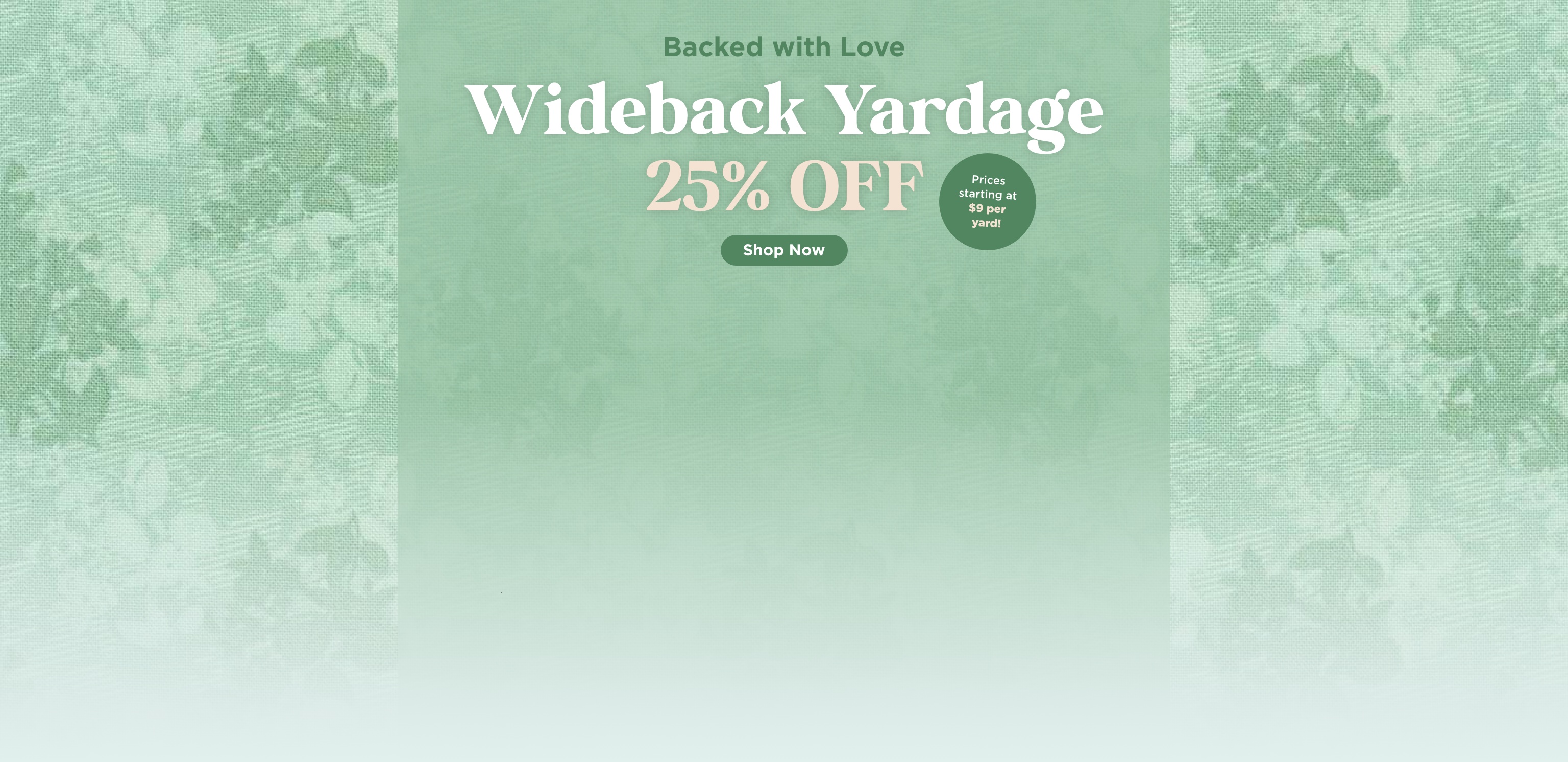 Wideback Fabric Sale