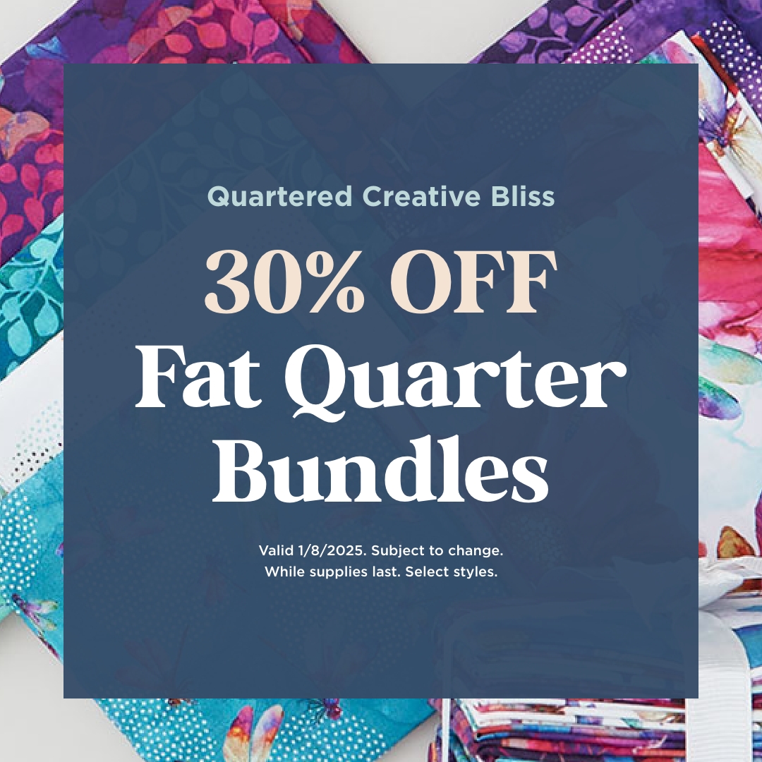 30% Off Fat Quarter Bundles