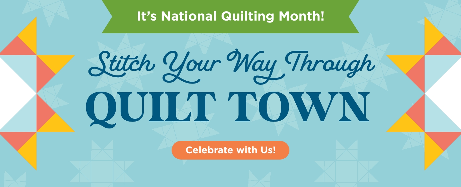 It's National Quilting Month