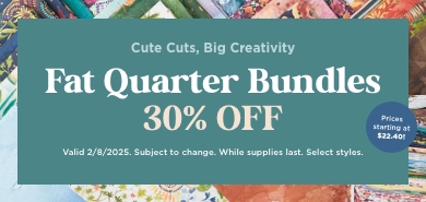Select Fat Quarter Bundle Sale