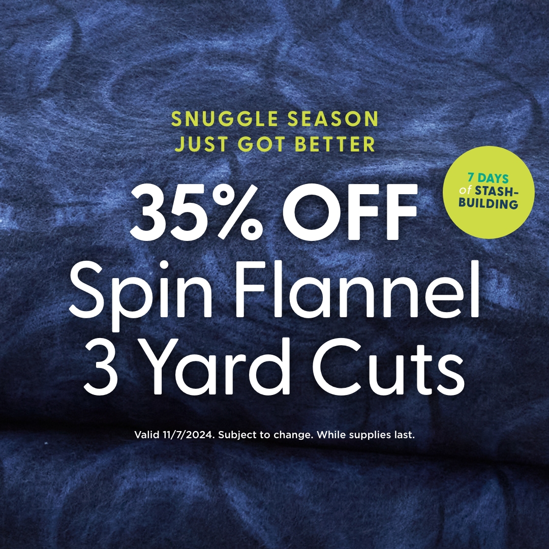 Spin Flannel Sale