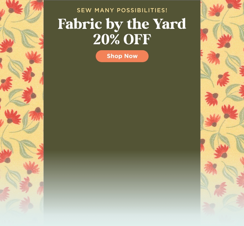 Fabric by the Yard Sale