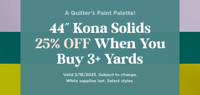 Kona Cotton Sale