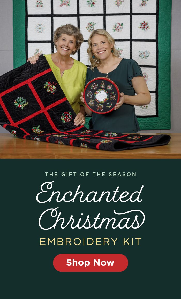 Enchanted Christmas Embroidery Kit