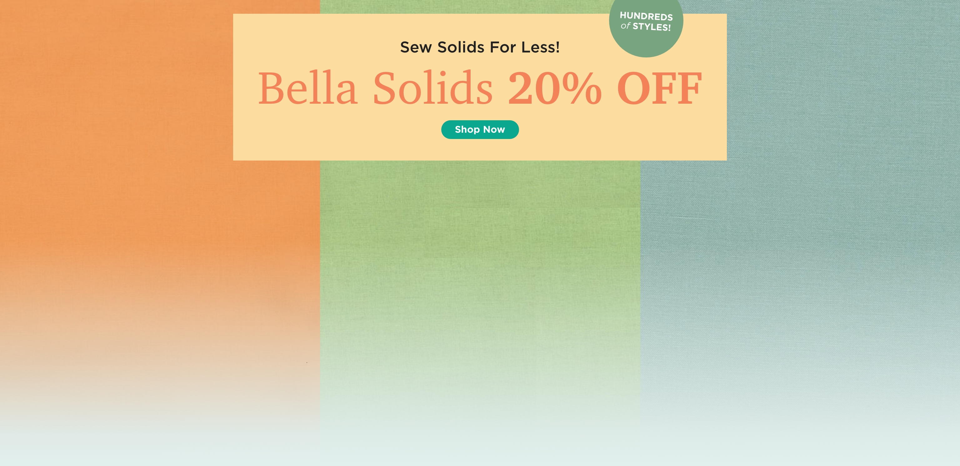 Bella Solids Sale