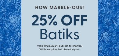 Batiks Sale
