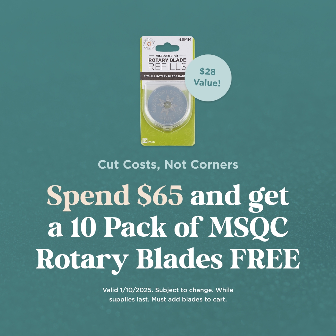 Spend $65 and Get a 10 Pack of MSQC Rotary Blades FREE