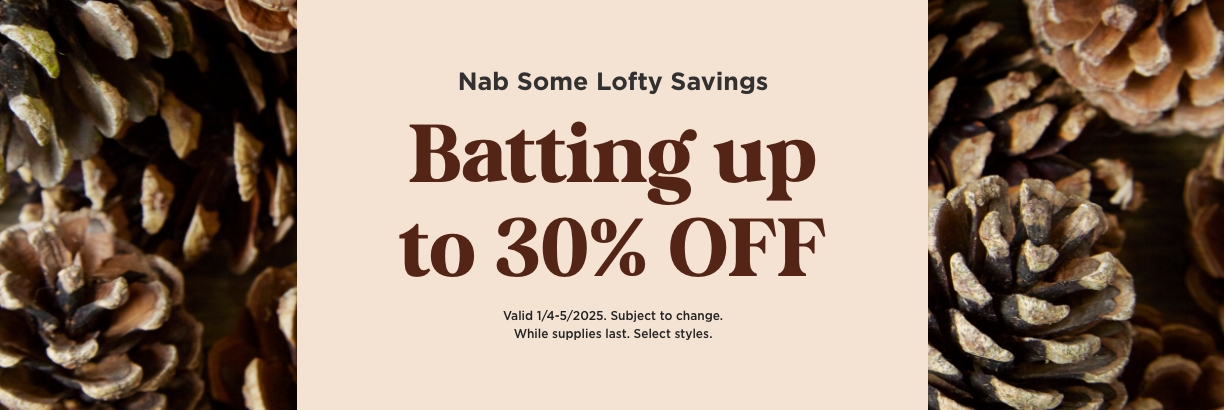 Batting Sale