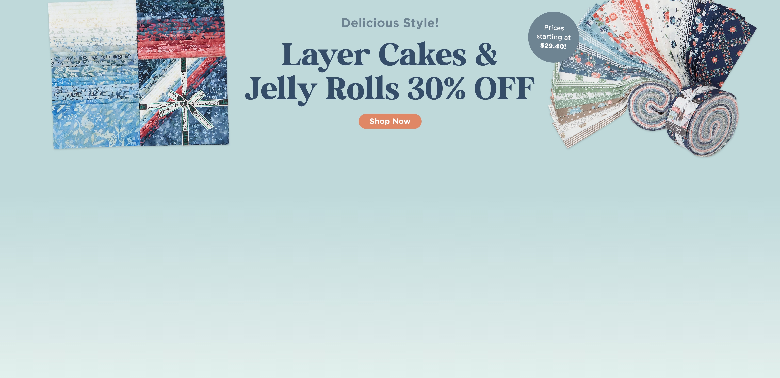Select Jelly Roll & Layer Cake Sale