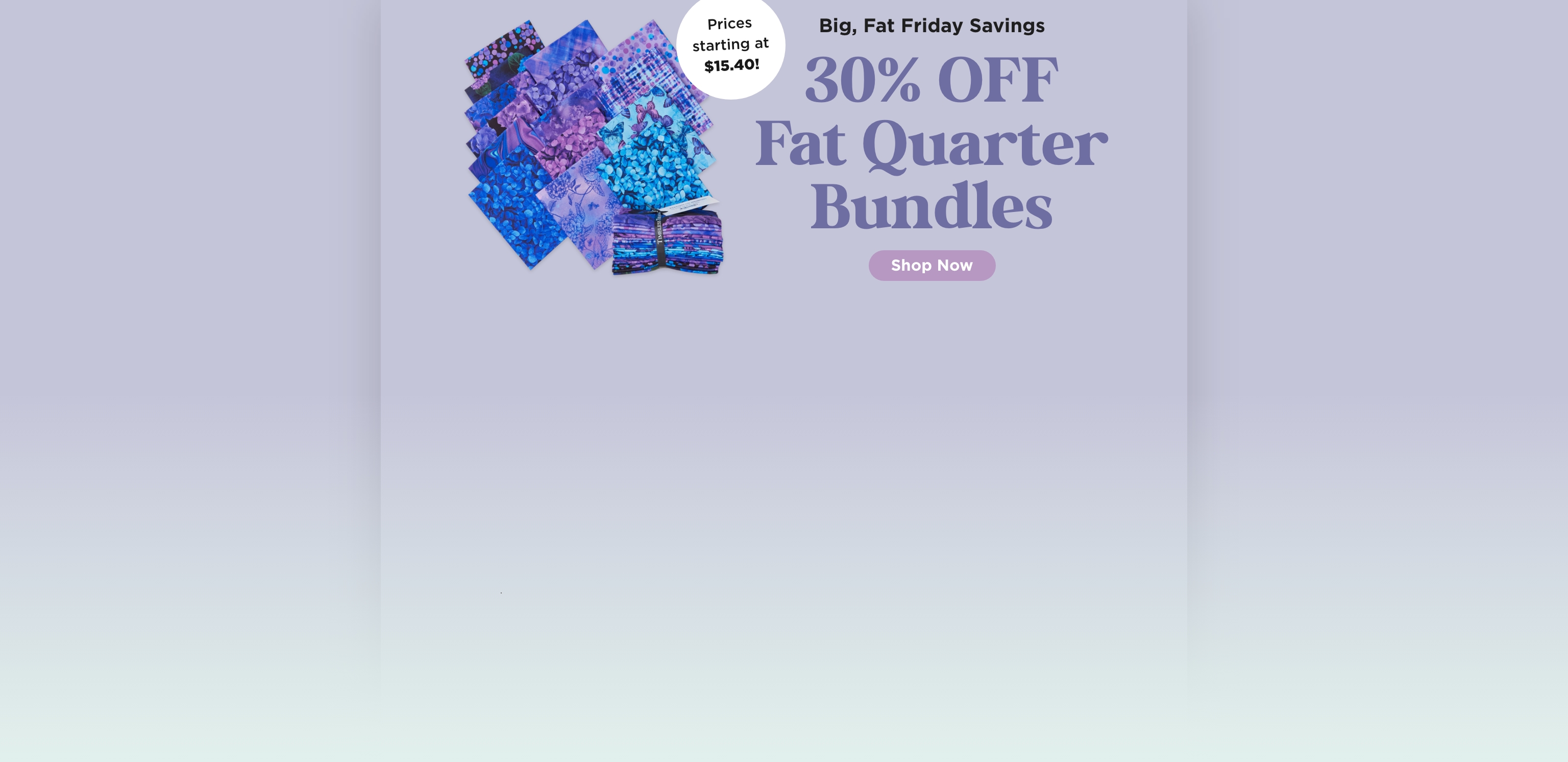 Fat Quarter Bundles Sale
