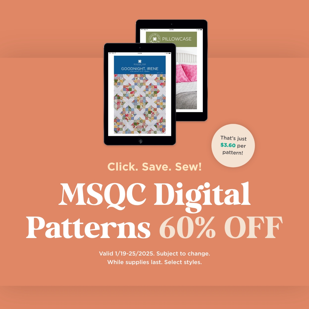 Missouri Star Digital Pattern 60% Off