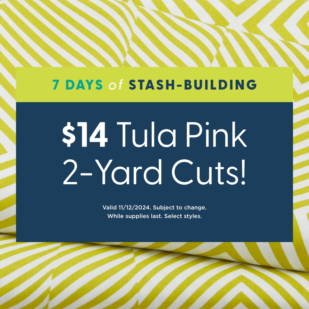 Tula Pink 2 Yard Cut Sale