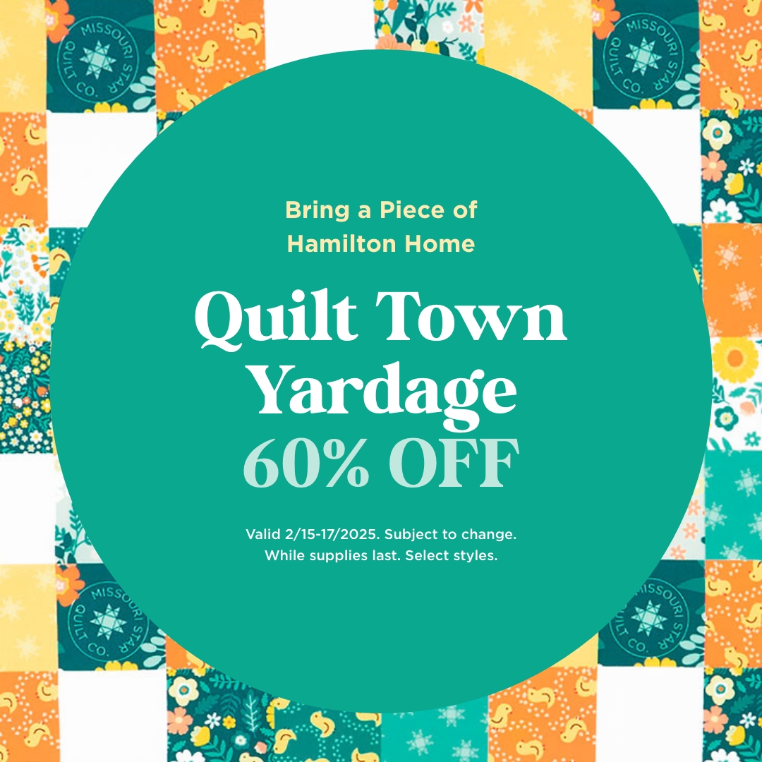 Quilt Town Yardage 60% Off