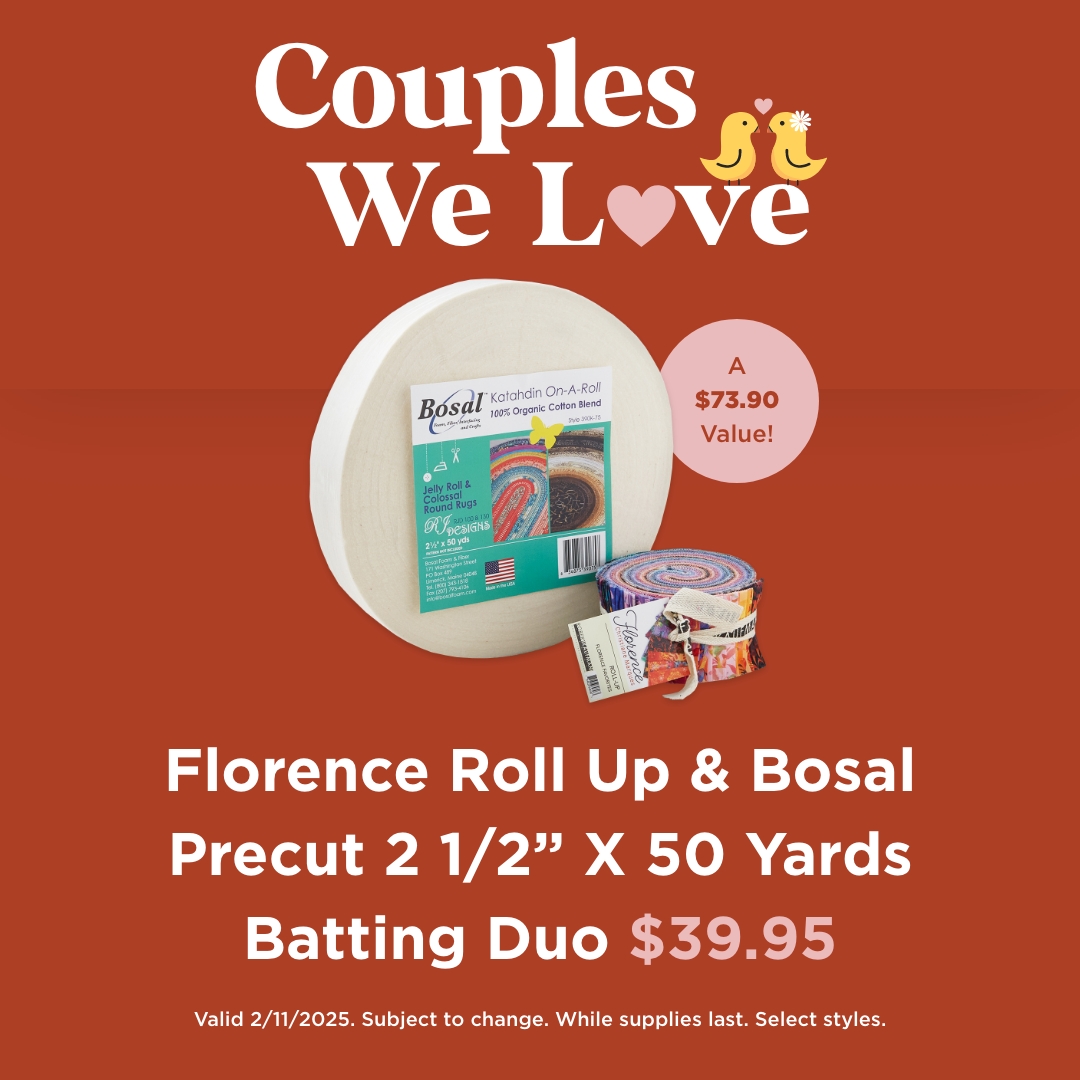 Florence Roll Up & Bosal Precut 2 1/2