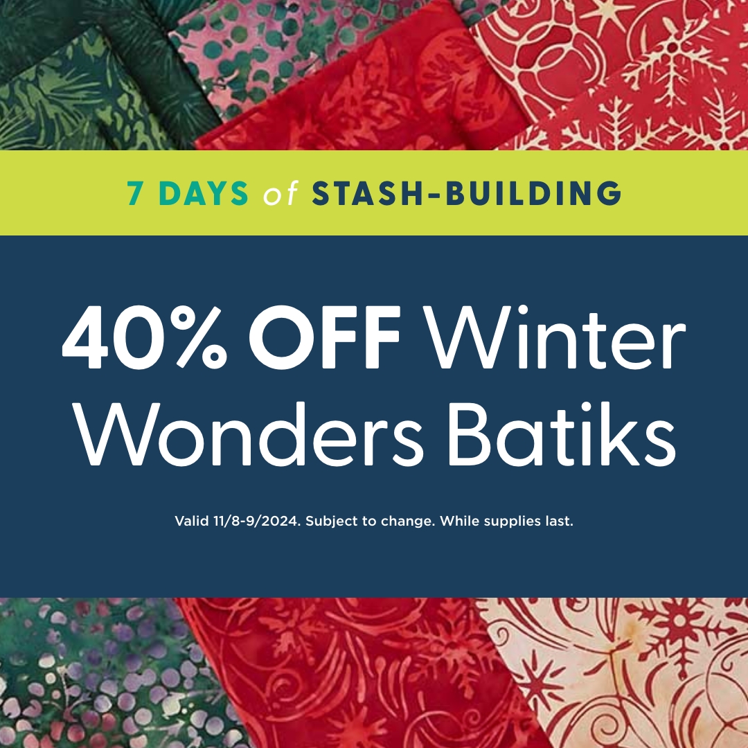 Winter Wonderland Batiks