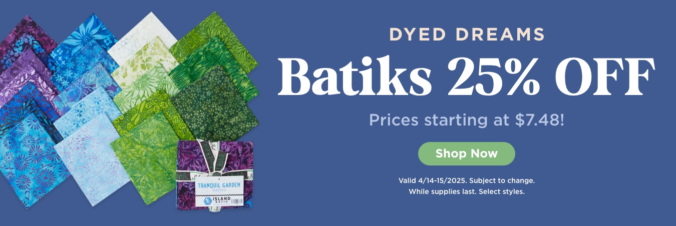 Batiks Sale
