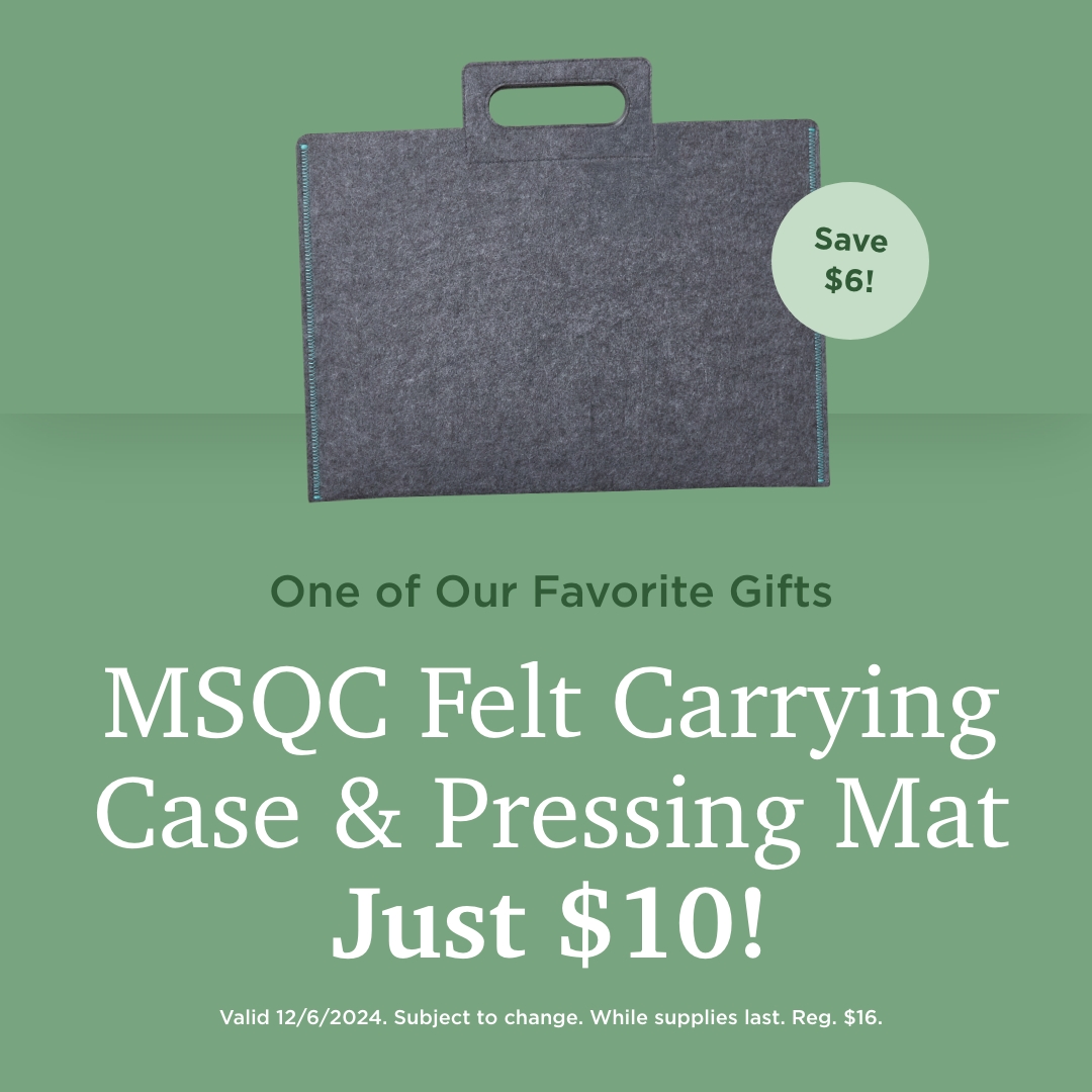 Missouri Star Felt Carrying Case & Pressing Mat Just $10!
