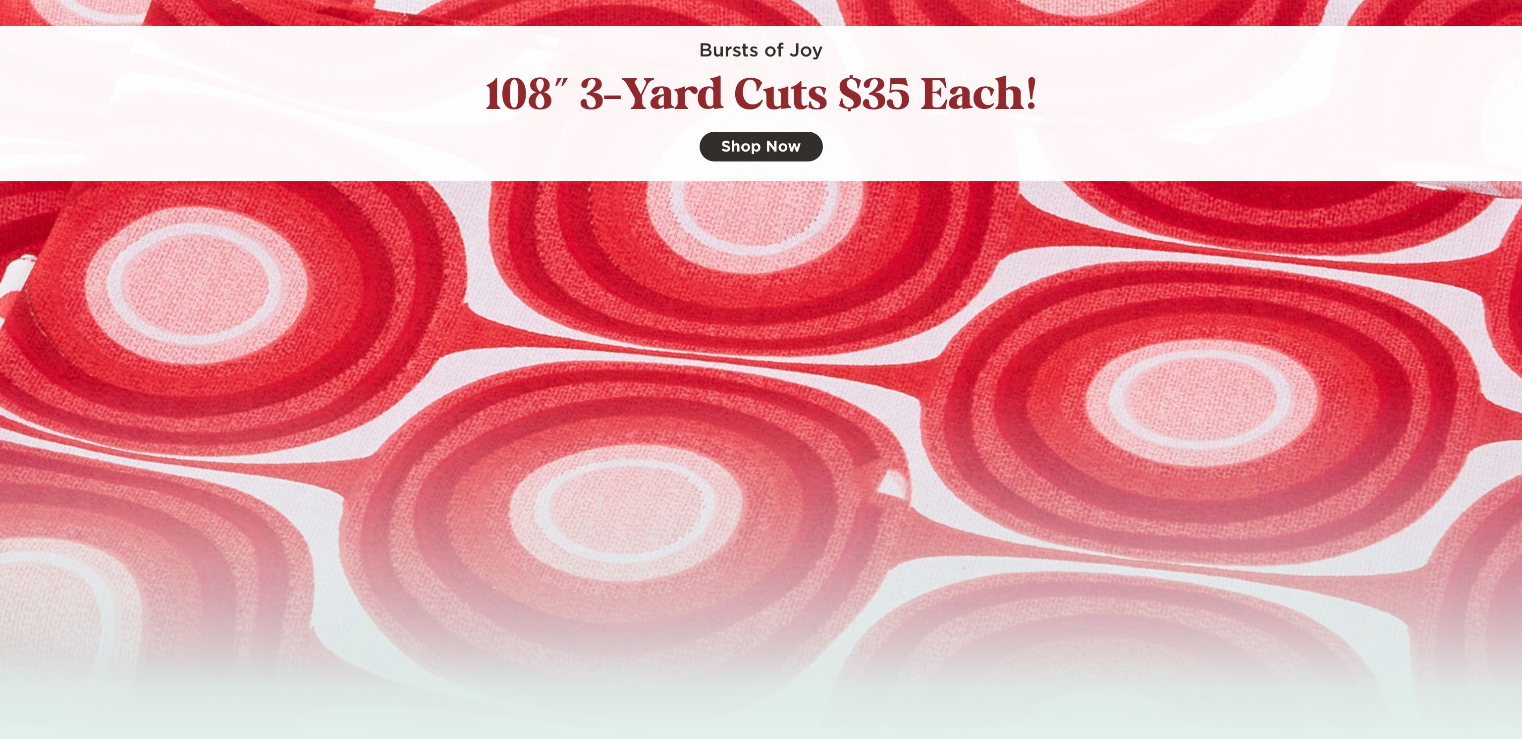 108 3 Yard Cut Sale