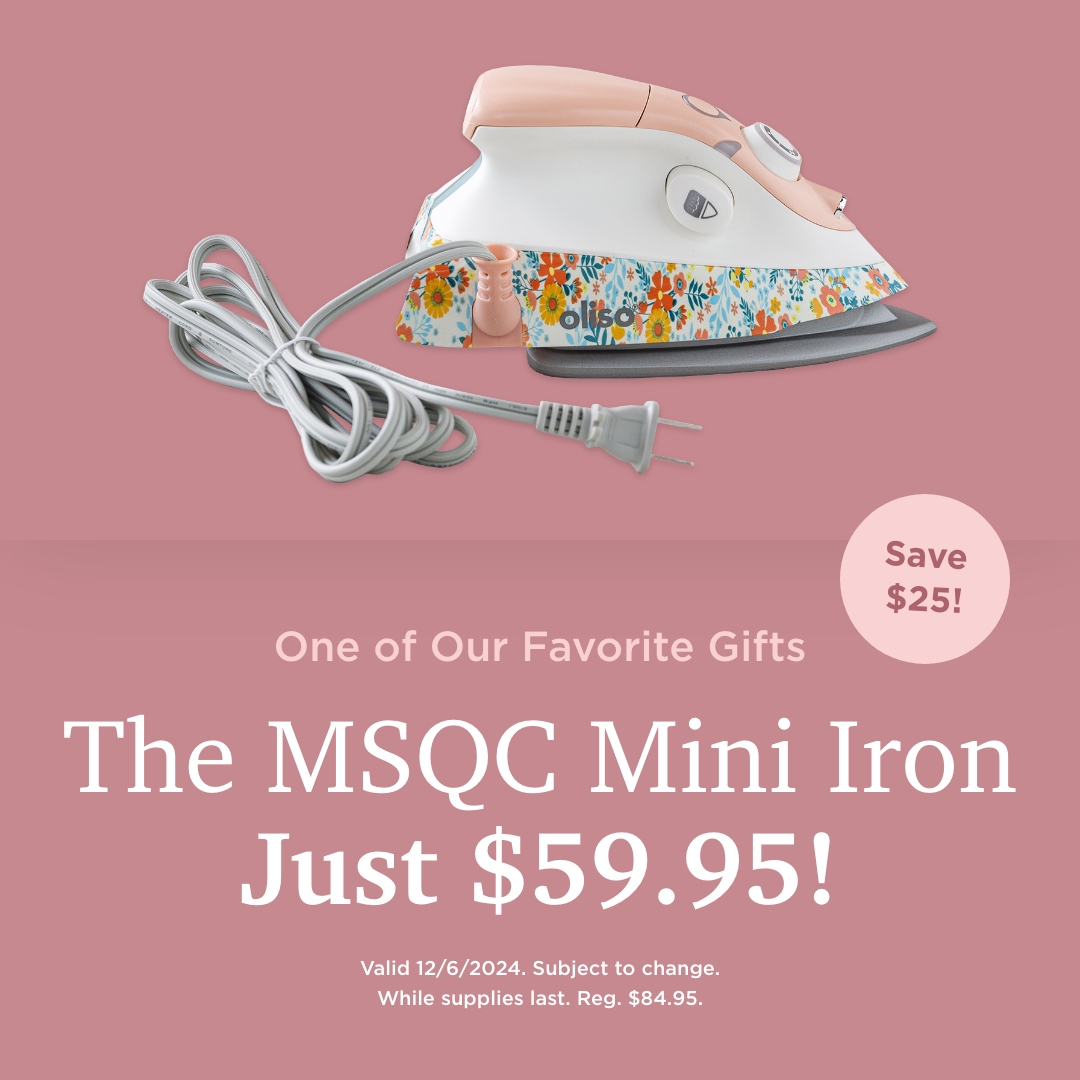 Missouri Star + Oliso Iron M3 Pro Mini Iron Just $59.95