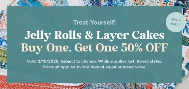 Select Jelly Roll & Layer Cake Sale