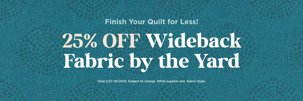 Wideback Fabric Sale