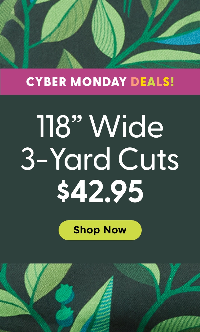 118" 3-Yard Cuts