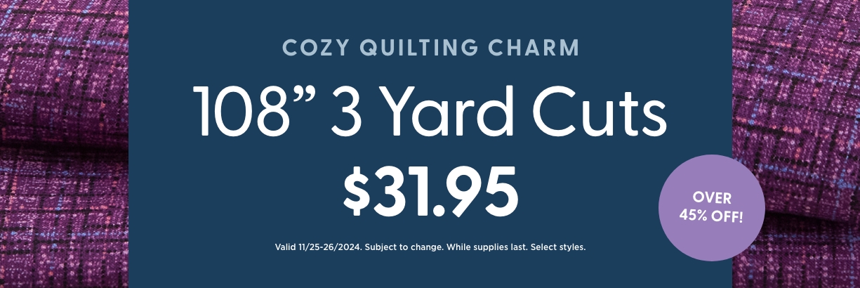 108 3 Yard Cuts