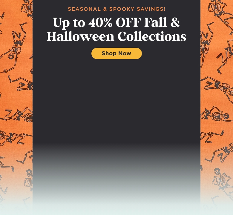 Select Fall & Halloween Sale