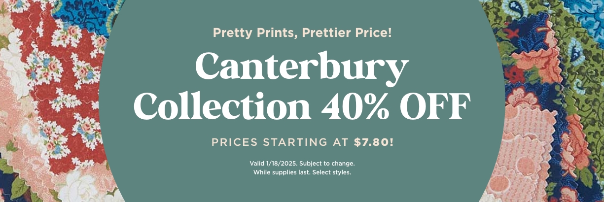 Canterbury Collection Sale