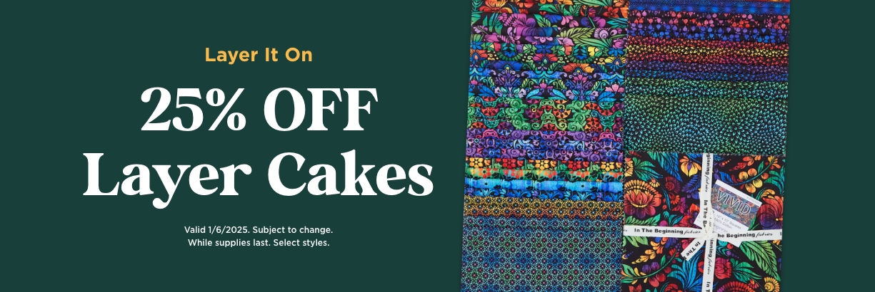 Layer Cake Sale