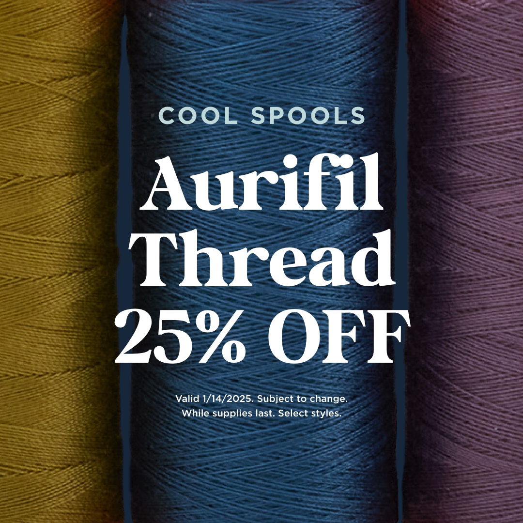 Aurifil Thread 25% Off