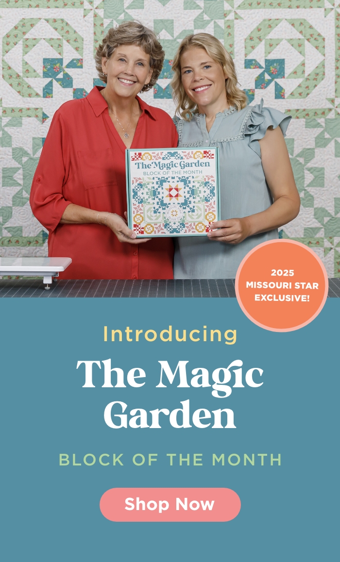 The Magic Garden Block of the Month