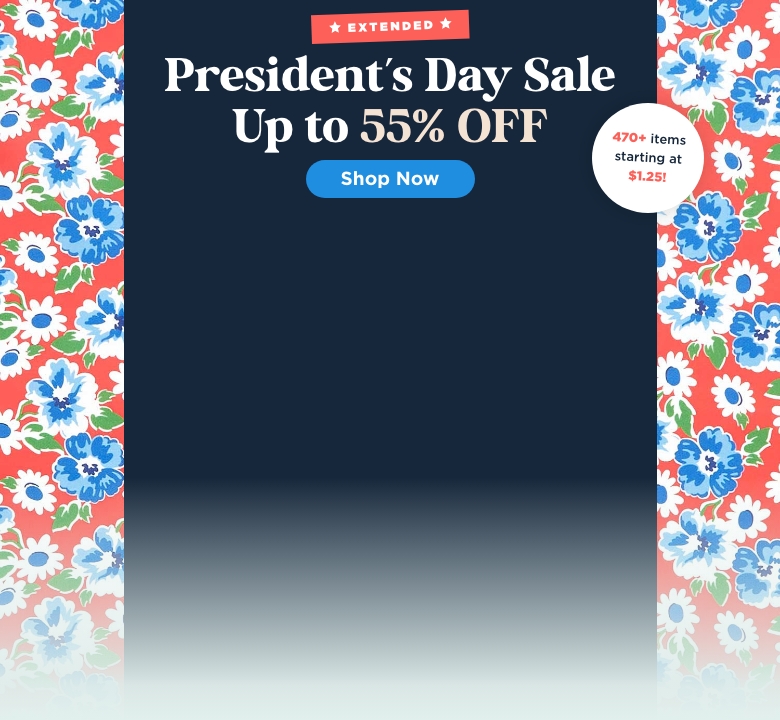 President's Day Sale Extended