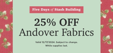 Andover Fabrics Sale